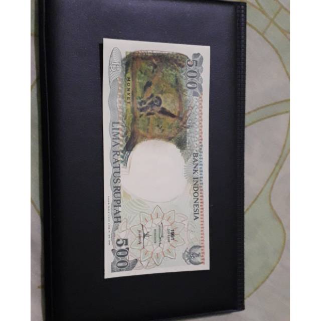 uang kuno 500 monyet gantung 1991 tangan 1