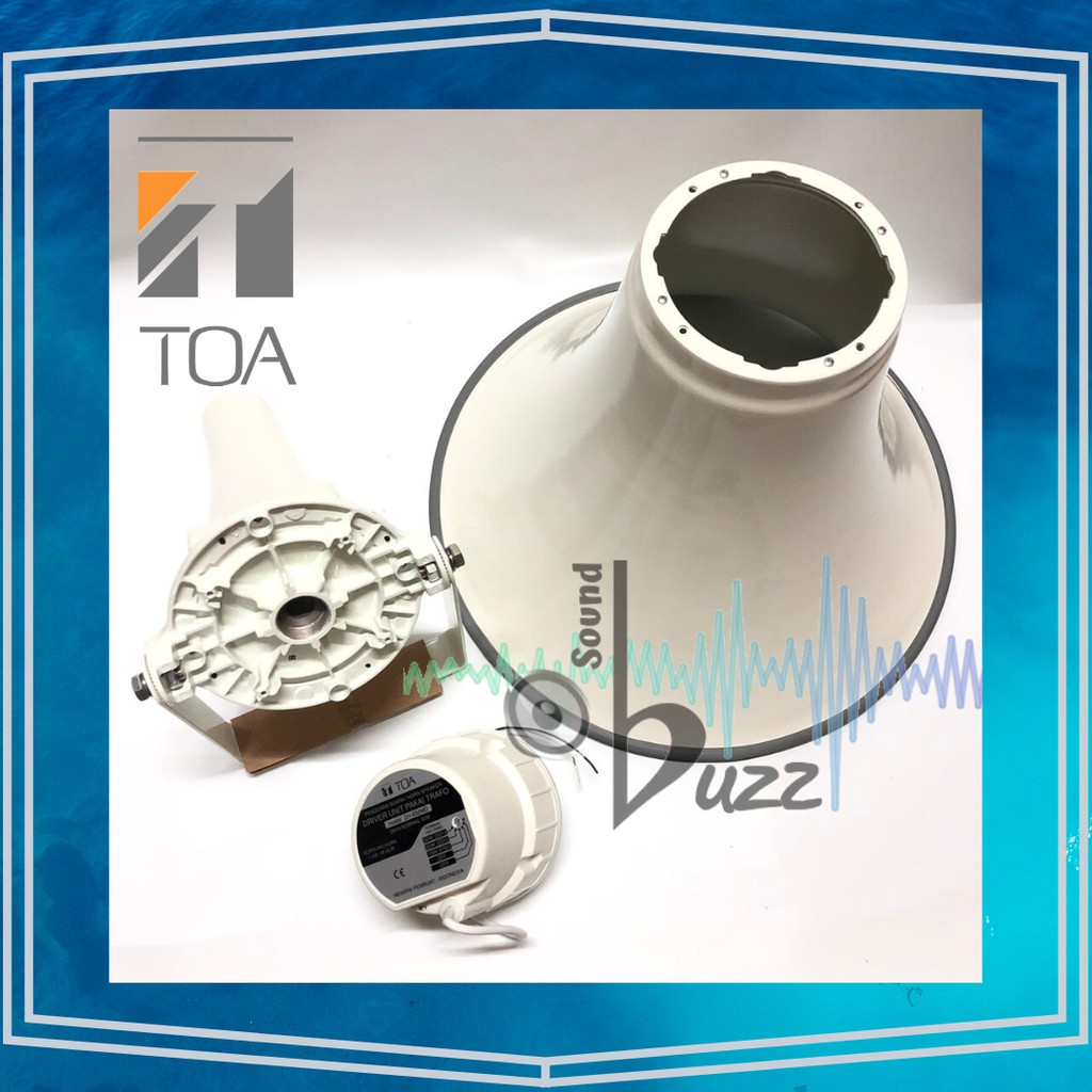 Speaker Horn TOA ZH 652 MD 50Watt Putih + Matching