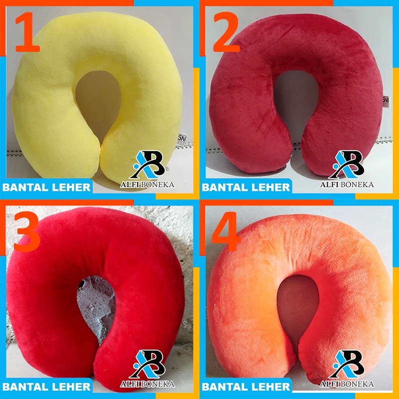 Bantal Leher Dewasa Polos Halus Lembut ber SNI kualitas no 1 Warna - Bantal Sandar Kepala U