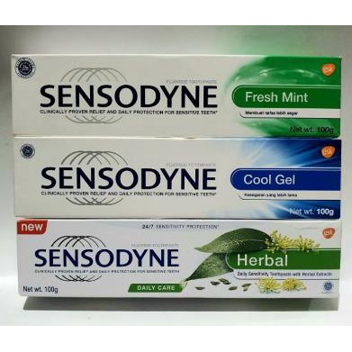 ^ KYRA ^ Sensodyne Pasta Gigi Odol Khusus Untuk Gigi Sensitif Sensodine Sensitive