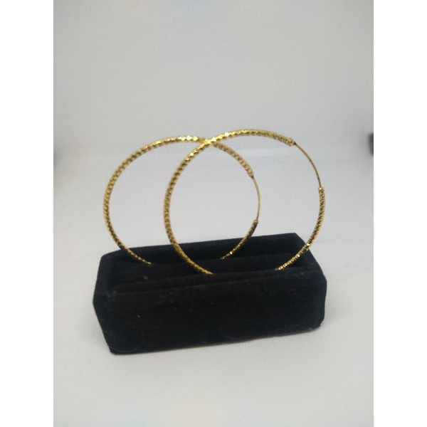 Anting Wanita Xuping bulat Polos Terlaris