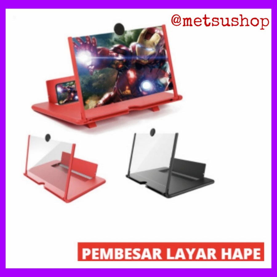 Aksesoris Hanphone Alat Kaca Pembesar Layar Hp Lipat Good Quality