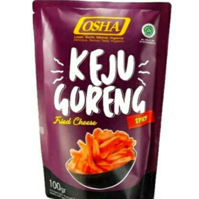 

Makanan Ringan Snack Keju goreng pedas Osha snack 100gr