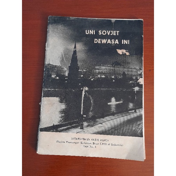 

Brosur UNI SOVJET DEWASA INI (Bekas,Original & Segel)