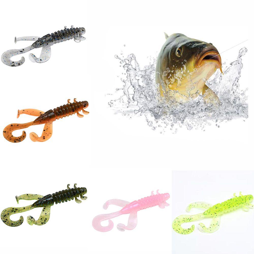 TOP 5pcs /Pack Umpan Pancing Umpan Berbentuk Lobster TPE Float Wobbler Umpan Lembut