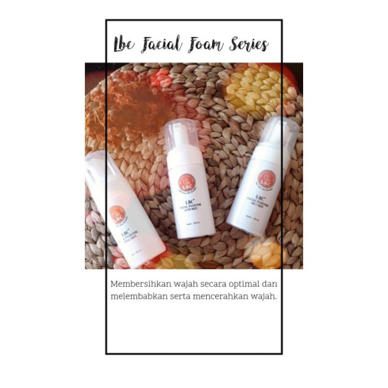 Facial Foam LBC anti acne
