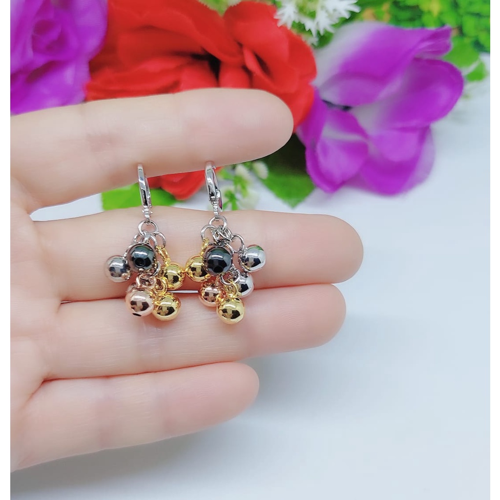 Anting anggur xuping lapis emas perhiasan fashion