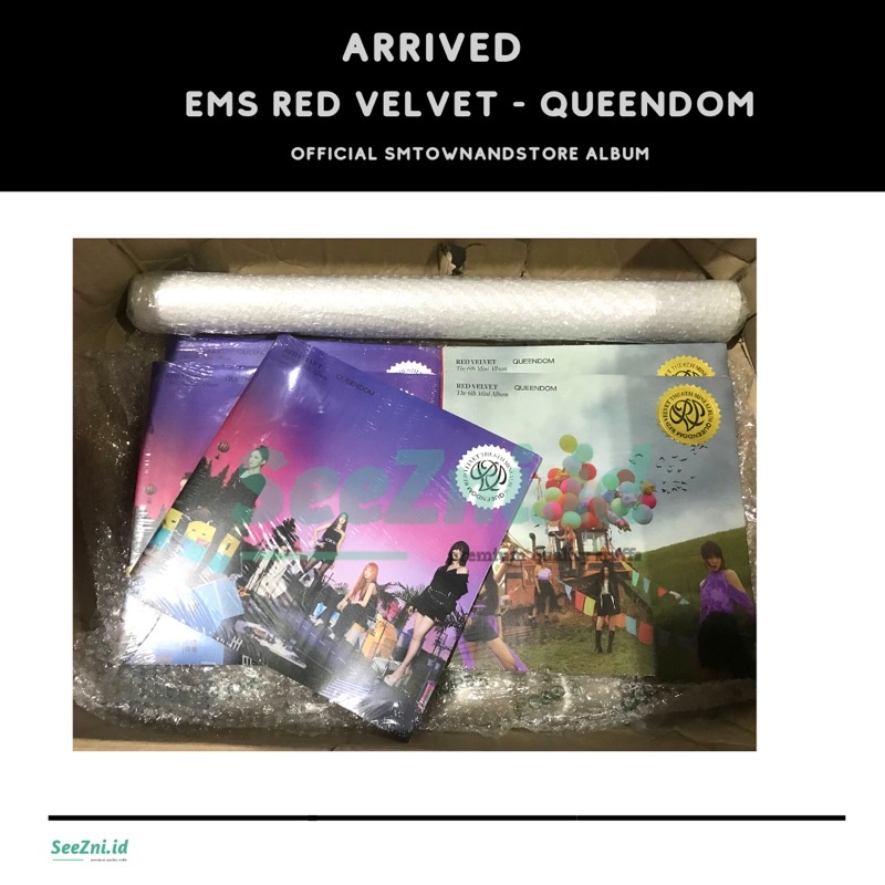 [READY STOCK] RED VELVET - QUEENDOM WITH POSTER