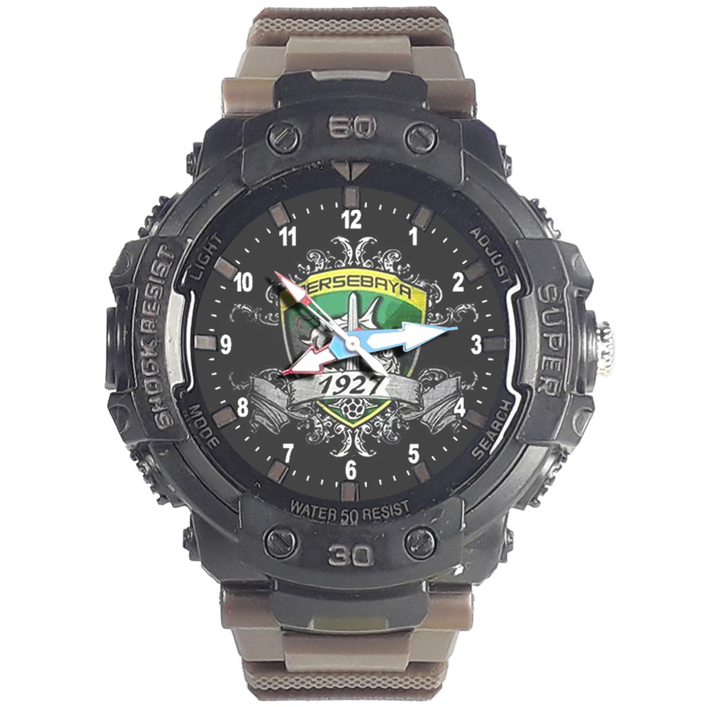 Jam Tangan  PERSEBAYA MOTIF 10 Bagus