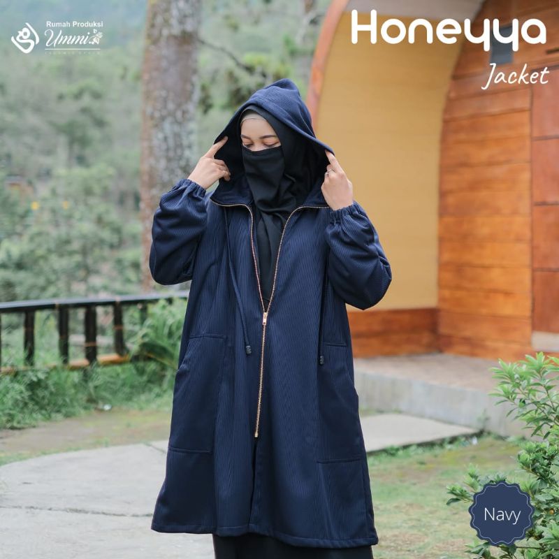 Jaket Honeyya Rumah produksi ummi | Jaket muslimah