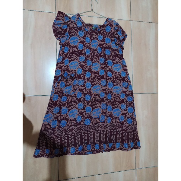 daster batik gadis remaja