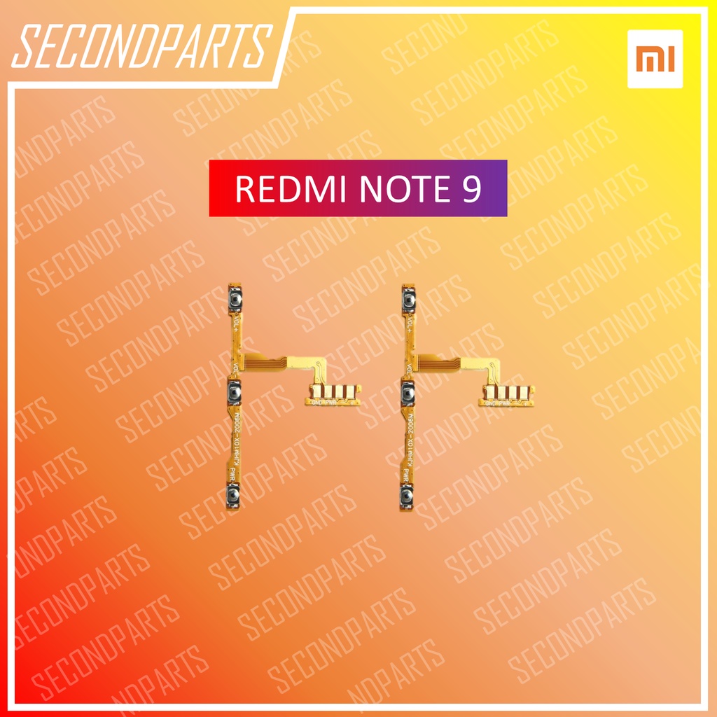 FLEXIBLE ON OFF TOMBOL POWER VOLUME XIAOMI REDMI NOTE 9