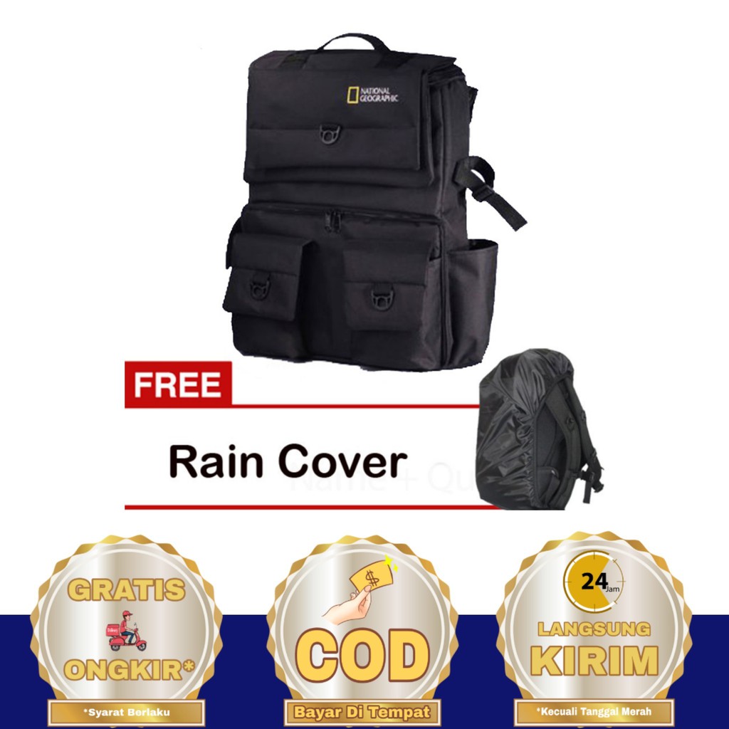 Universal Tas  Kamera  Backpack Ransel National  Geographic  