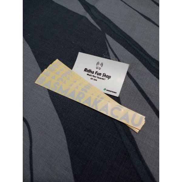 

Stiker Asmarakacau
