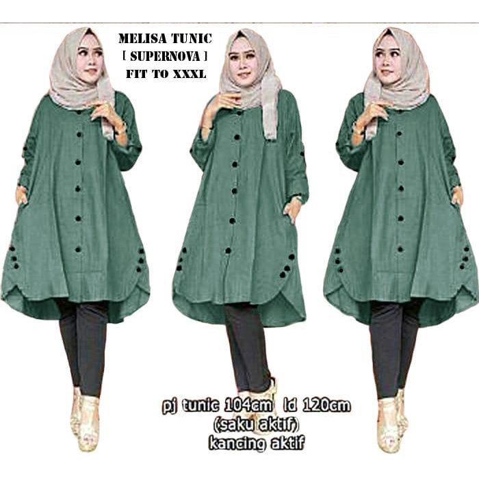 [Tunix Melisa RO]Tunik wanita supernova varian warna