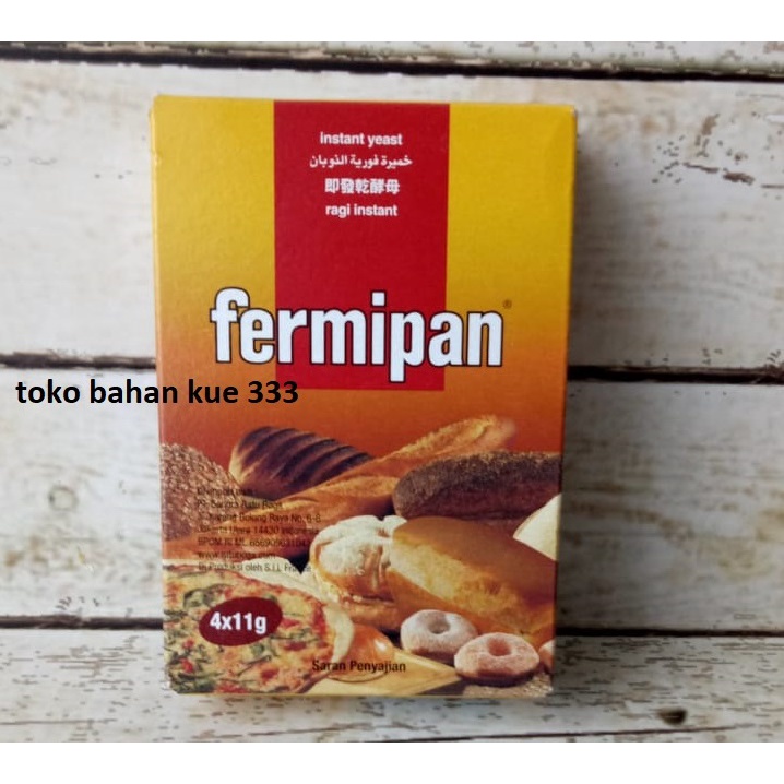 

Fermipan sachet dus / yiest / ragi kering instant ( 4 x 11 gr)