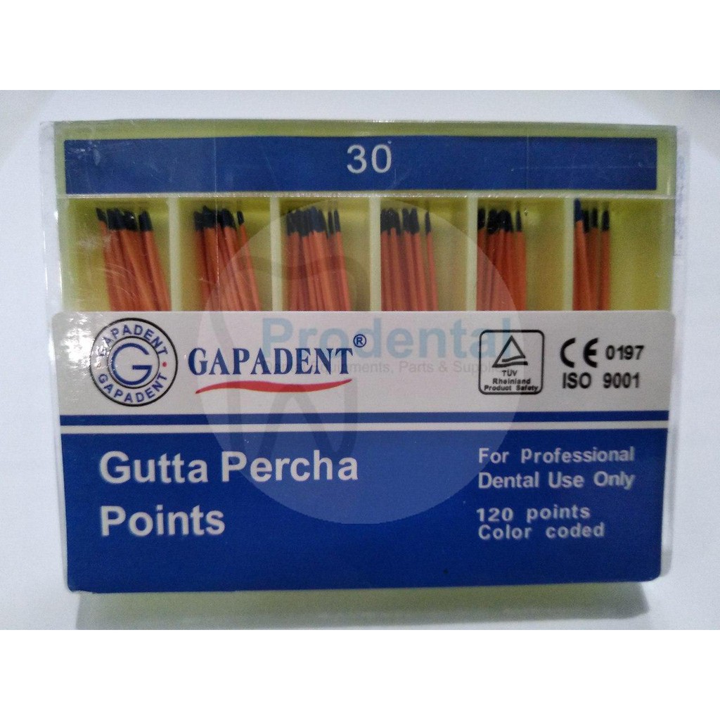 Dental gutta percha point 15 20 25 30 35 40 15-40 45-80 gutap guttap endo PSA