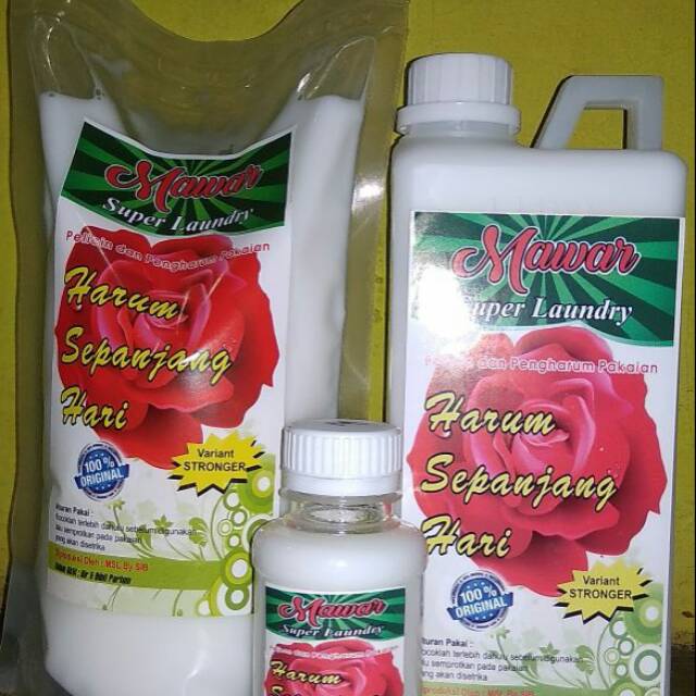 Mawar super laundry by sib. Tersedia 7 variant. Pengiriman dari medan khusis untuk ulau sumatra
