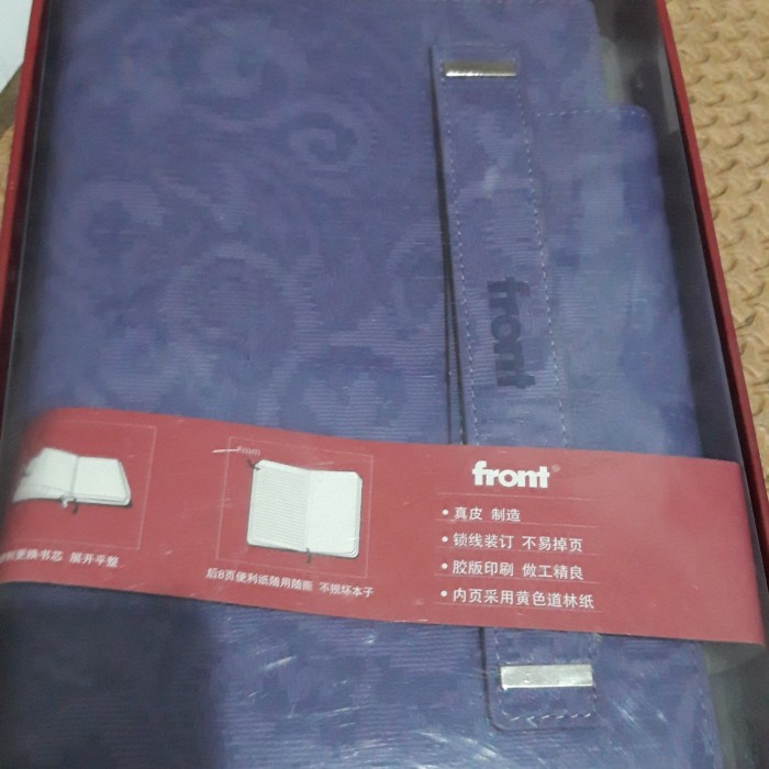 

exclusive notebook kulit front a5 tipe d22