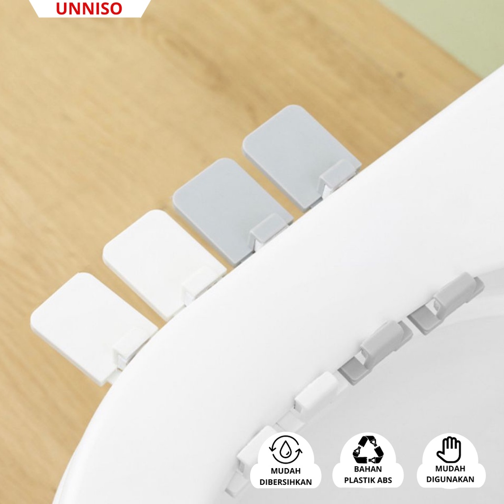 UNNISO -Toilet Lid Handle Adjustable Pengangkat Dudukan Kloset TL03