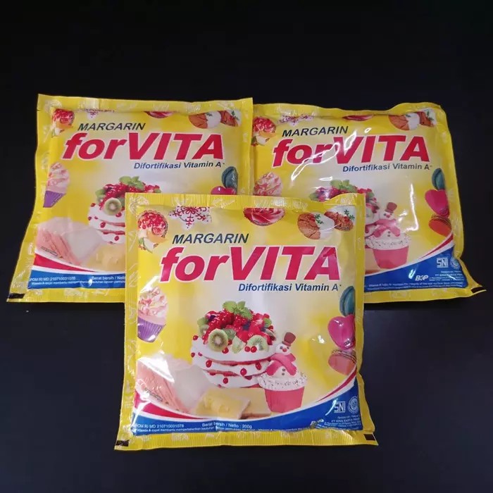 

Bayar Ditempat Margarine Forvita 200gram/Margarine Saset MURAH/Mentega Murah