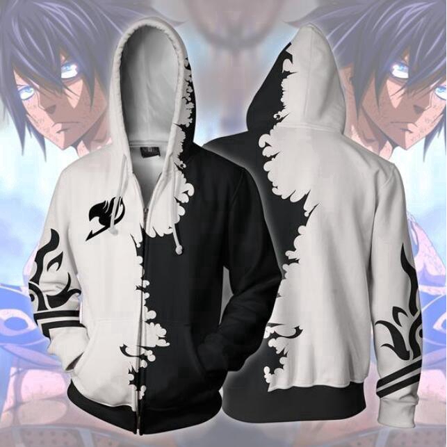 hoodie anime 3d