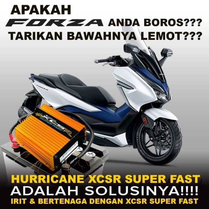 Hurricane XCSR Super Fast Motor Gede Moge Garansi Resmi 10 Tahun