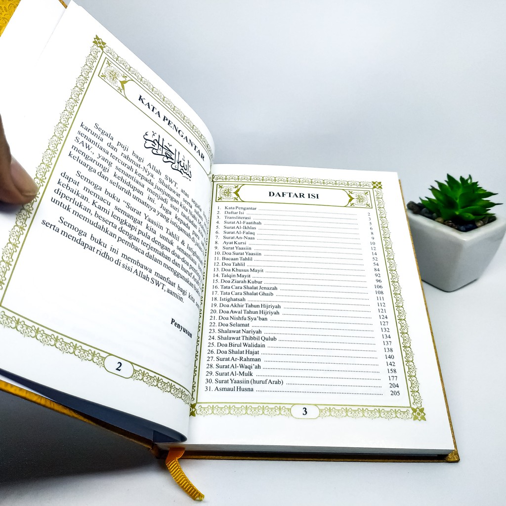 Buku Yasin Tahlil Art Paper 208 Halaman Non-Cover Termurah