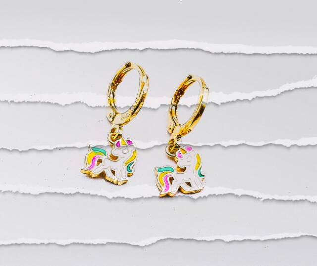 Anting Anak Poni Rainbow Gold Xuping