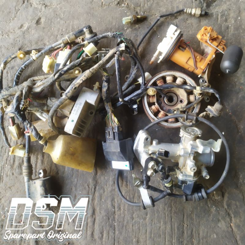 Kabel Body Full Set ECU KIPROK KOIL MAGNET SPULL FUELPUMP THROTTEL BODY Beat Fi K25 K46 Non ESP Stat