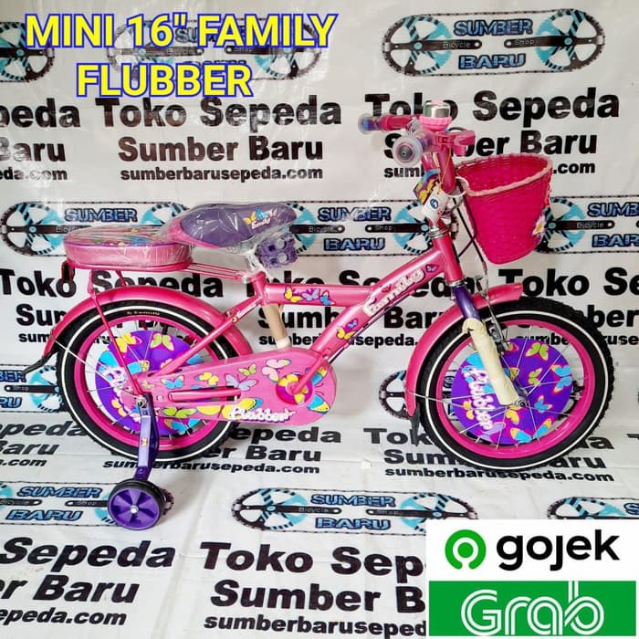 Dijual SEPEDA ANAK 16 FAMILY FLUBBER-GLAMOUR Diskon