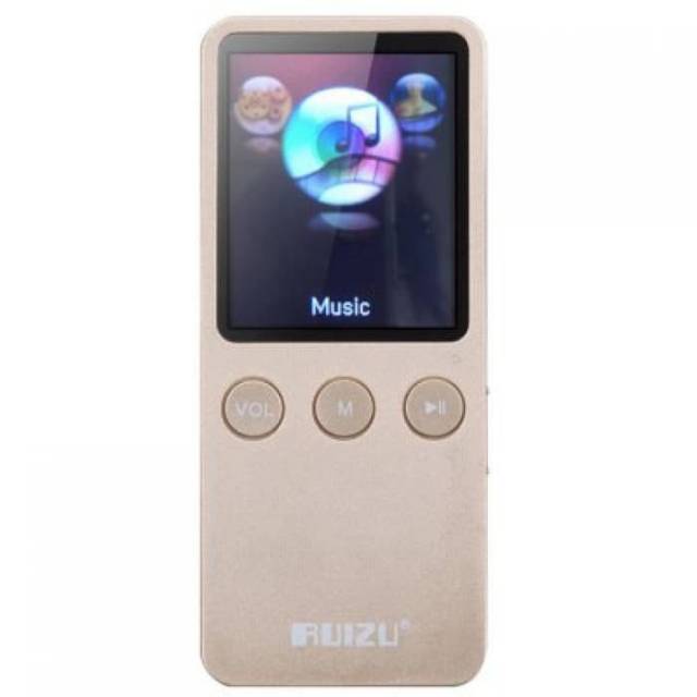 MP3 Player Ruizu X08 8GB Gold series