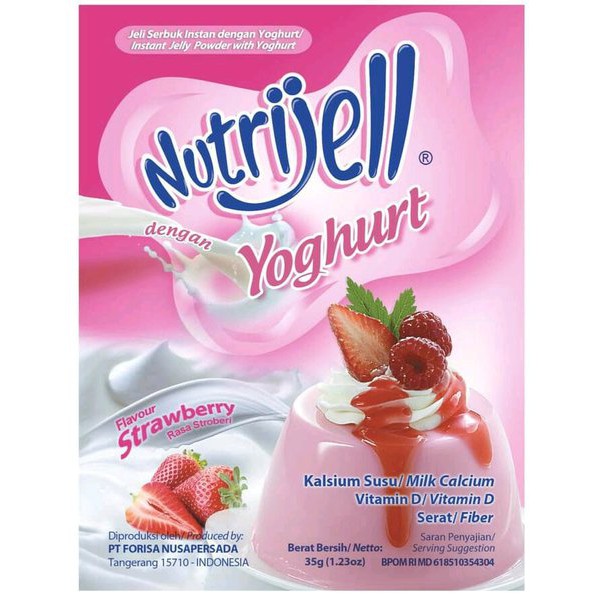 

NUTRIJELL YOGURT STRAW 35GR