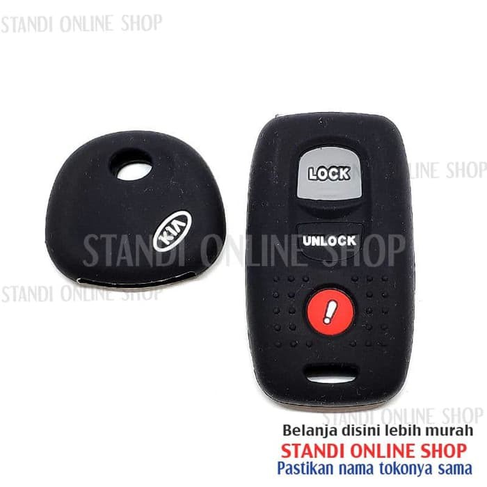 Kondom Kunci Silikon Remote Cover KIA Picanto Komplit