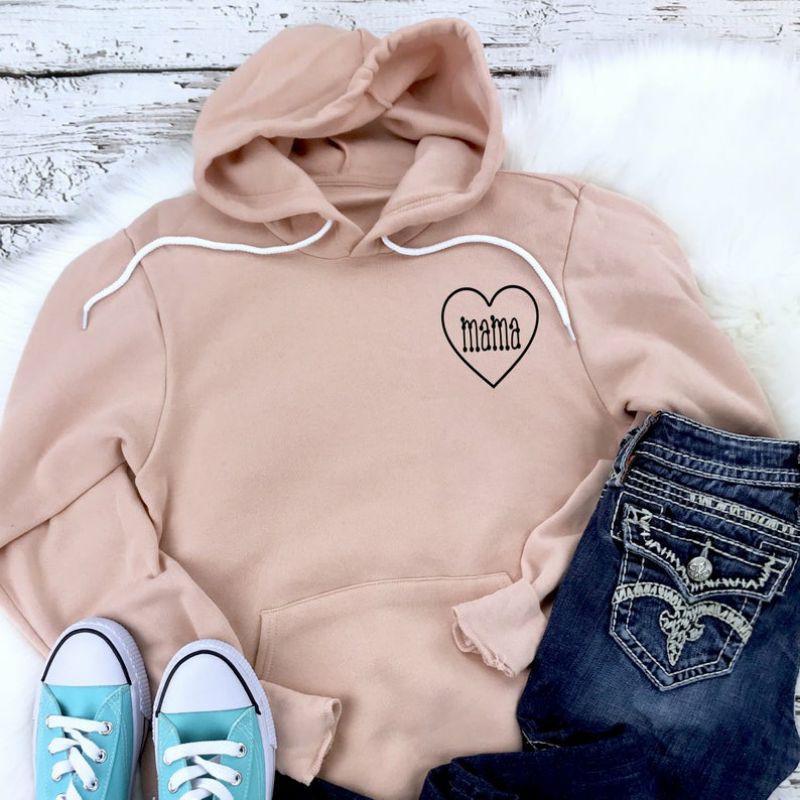 Jaket Hoodie LOVE MAMA Big Size S - XXXXXL(6XL) Sweatshirt OVERSIZE Wanita BIGSIZE JUMBO Gift For Mom Sayang Ibu Bunda M L XL XXL 3XL 4XL 5XL