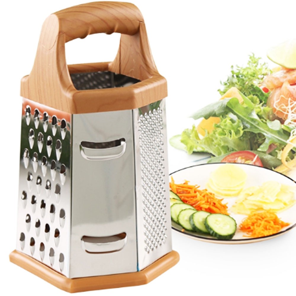 Kitchen Mate Parutan Menara 6 Grater Stainless Steel