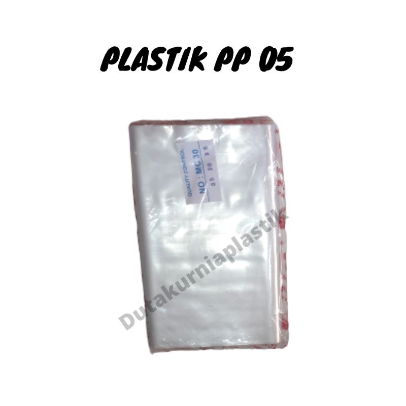 PLASTIK PP BENING TEBAL 05 UKURAN 6x10 8x12 8x15 10x12 10x15 10x20 14x25 20x30 20x35 30x50 KEMASAN SNACK MAKANAN RINGAN