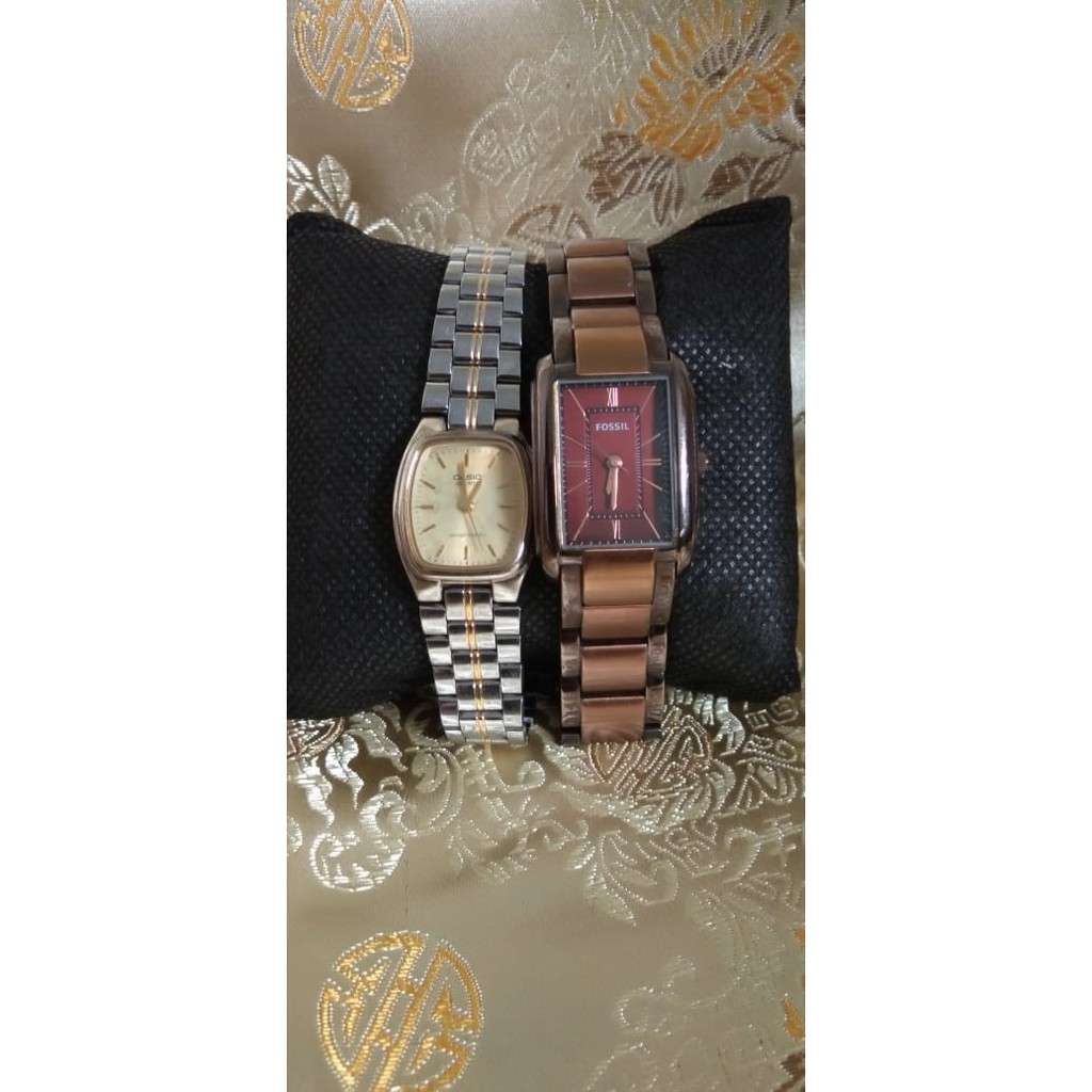 Jam Fossil dan casio ori