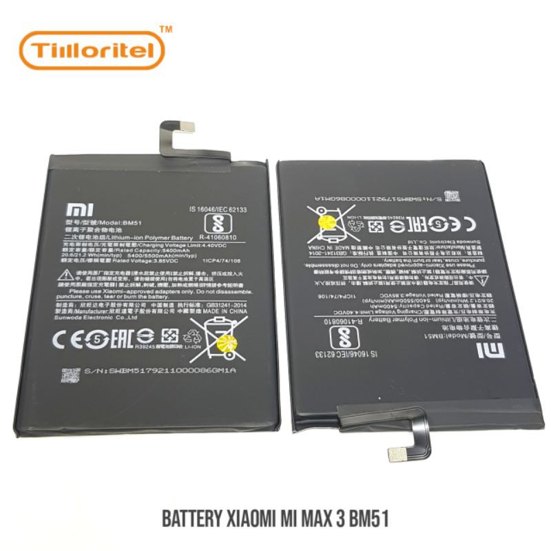 BATTERY XIAOMI MI MAX 3