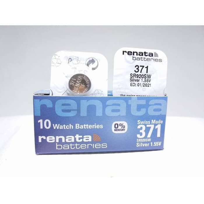 Baterai RENATA 371 SR920SW Original Battery Batre Batrai Jam Tangan