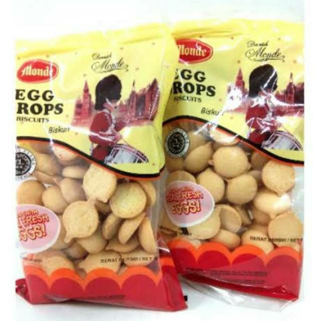 

Monde Egg Drops / Egg Drop Monde Kemasan 110 gr