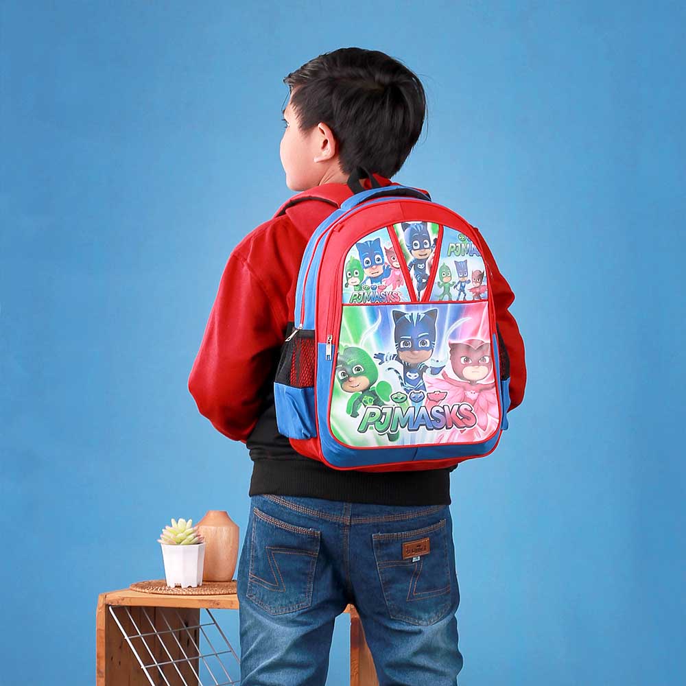 Tas Sekolah Ransel Backpack Anak Laki Laki PAUD TK SD PJ Mask Lucu Model Terbaru Kualitas Terbaik