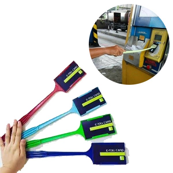 Tongkat e toll flexible Stick Tongtol Panjang untuk emoney etoll kartu parkir tempat kartu tol di mobil