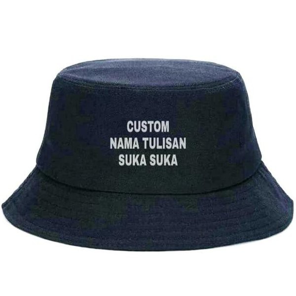 Topi Bucket anak GRATIS custom nama senidiri