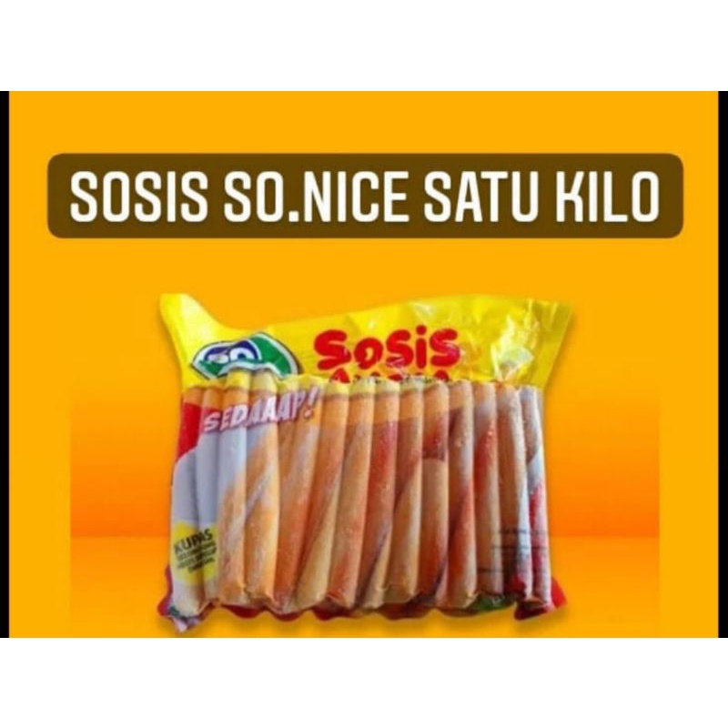 

Sosis So Nice Ayam 1 Kg