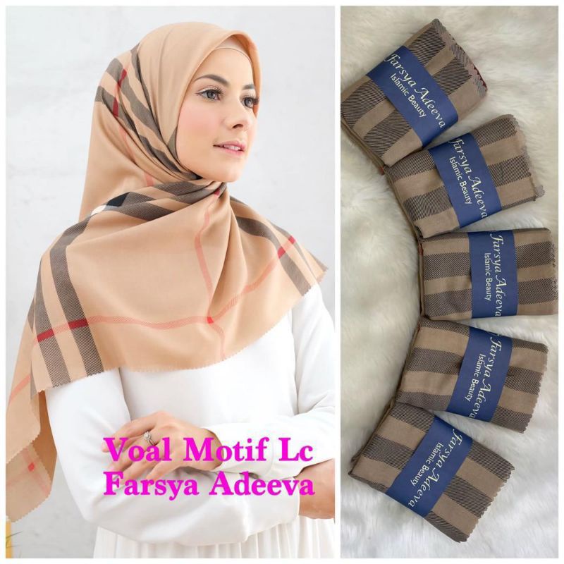 Jilbab Segiempat Voal Premium DNay ZA- K15
