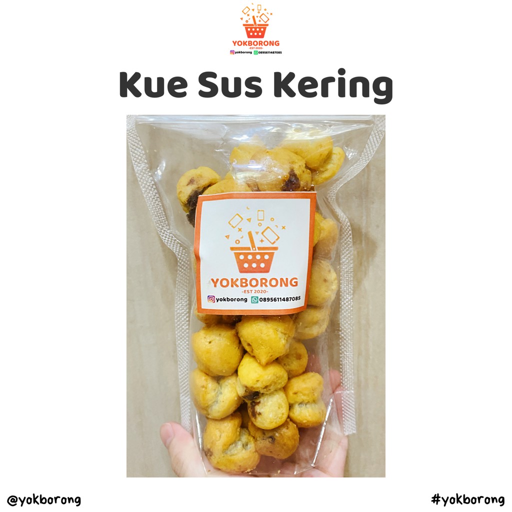 

Kue Sus Kering 100 Gram ! Keripik, Snack, Makanan Ringan, Murah