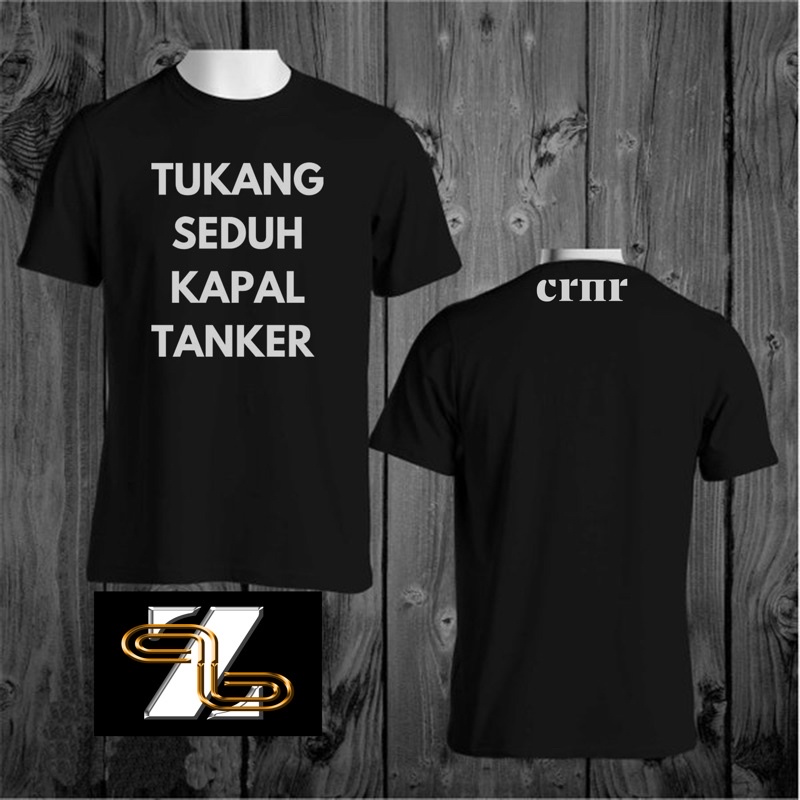 kaos distro baju kopi cotton combat 30s - CRNR 03 Tukang seduh kapal tanker