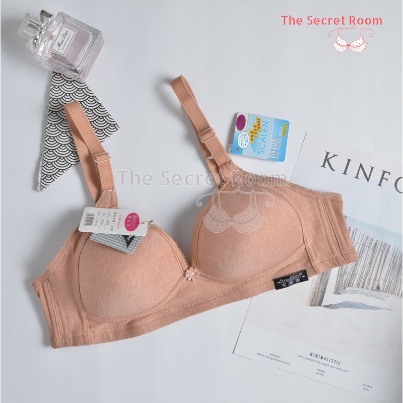 SCALEN BRA BH 2817 I CUP B | TANPA KAWAT I KAIT 2 | BUSA TIPIS I SIZE 36-42