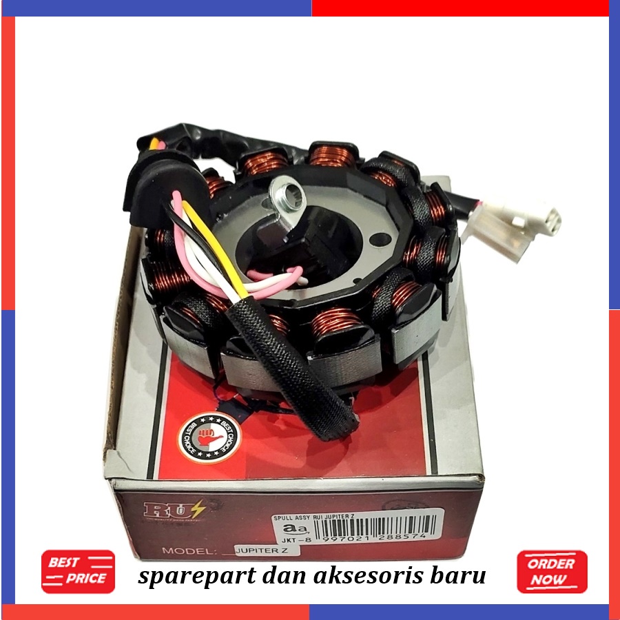 SPUL JUPITER Z SPAREPART KELISTRIKAN MOTOR RUI